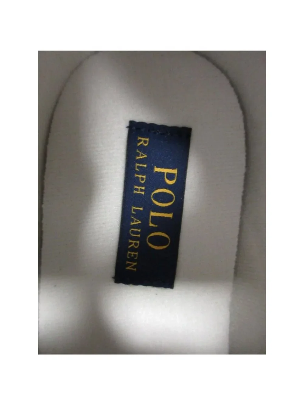 Polo Ralph Lauren Sneakers 11 D Hugh Action Leather Low Top Lace Up
